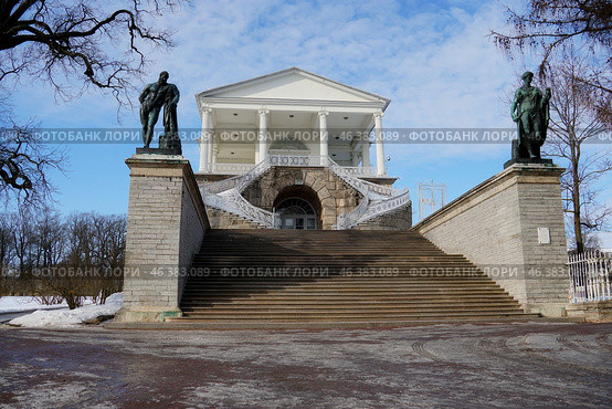 Камеронова галерея в Екатерининском парке в Царском Селе. Редакционное фото, фотограф Максим Соколов / Фотобанк Лори