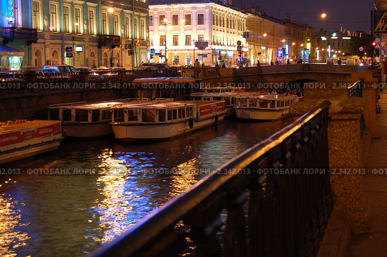 Канал Грибоедова в Санкт-Петербурге (2007 год). Редакционное фото, фотограф Наталья Саратова / Фотобанк Лори
