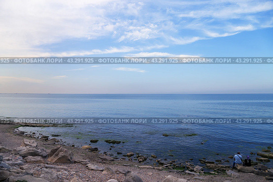 Каспийское море, Махачкала, Дагестан (2021 год). Стоковое фото, фотограф Римма Тельнова / Фотобанк Лори