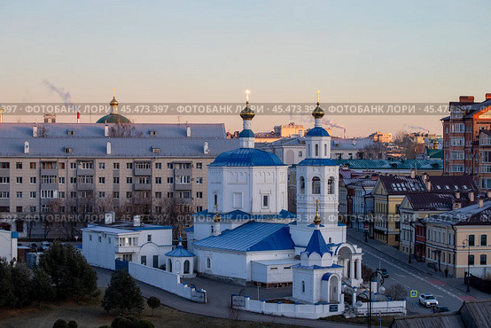 Казань. Церковь святой великомученицы Параскевы Пятницы (2013 год). Редакционное фото, фотограф Литвяк Игорь / Фотобанк Лори