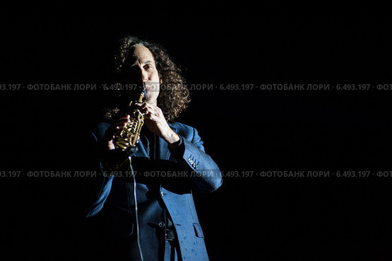 Kenny G / Кенни Джи (2014 год). Редакционное фото, фотограф Галина Попова / Фотобанк Лори