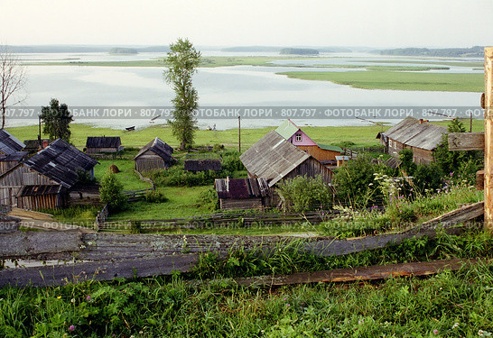 Кенозеро. Деревня Вершинино. Редакционное фото, фотограф Т. З. / Фотобанк Лори