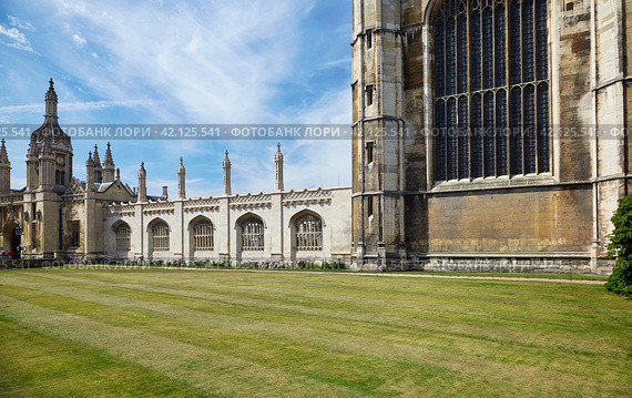 King's college chapel. University of Cambridge. United Kingdom (2010 год). Стоковое фото, фотограф Сергей Пристяжнюк (Serg Zastavkin) / Фотобанк Лори