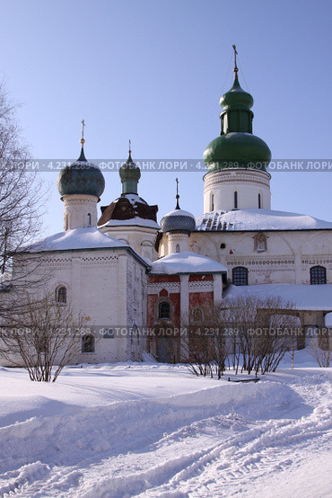 Кирилло-Белозерский монастырь Вологодской области. Редакционное фото, фотограф Елена Гаврилова / Фотобанк Лори