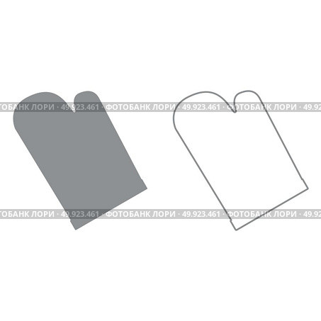 Kitchen glove icon . Стоковая иллюстрация, агентство Ingram Publishing / Фотобанк Лори
