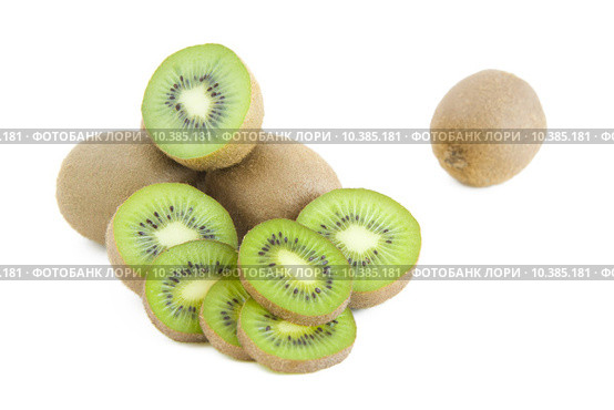Kiwi slices. Стоковое фото, фотограф Artur Wojteczek / Smarterpix / Фотобанк Лори