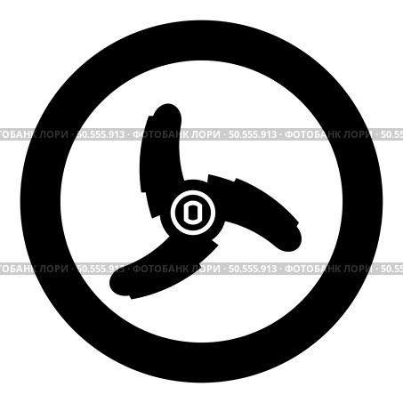 Knife for meat grinder mincer chopper accessory spare component part icon in circle round black color vector illustration image solid outline style simple. Knife for meat grinder mincer chopper accessory spare component part icon in circle round black color vector illustration image solid outline style. Стоковая иллюстрация, агентство Ingram Publishing / Фотобанк Лори