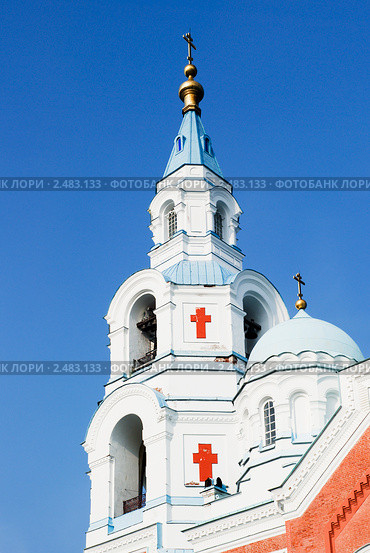 Колокольня Преображенского собора. Валаам (2010 год). Стоковое фото, фотограф Александр Щепин / Фотобанк Лори