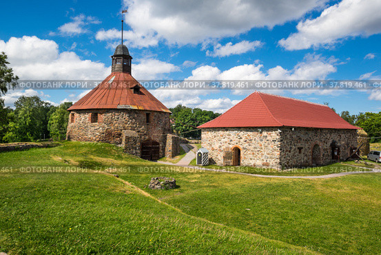 Korela Fortress at the town of Priozersk. Стоковое фото, фотограф Юлия Белоусова / Фотобанк Лори