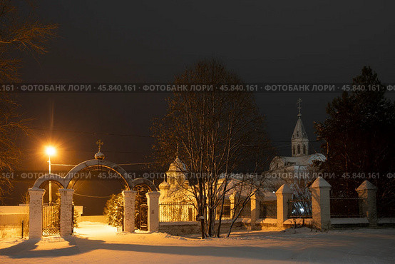 Коряжма. Николо-Коряжемский мужской монастырь. Редакционное фото, фотограф Литвяк Игорь / Фотобанк Лори