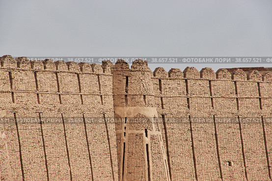 Kot Diji Fort, Fortress Ahmadabad in Khairpur District, Pakistan (2021 год). Стоковое фото, фотограф Сергей Стрелков / Фотобанк Лори