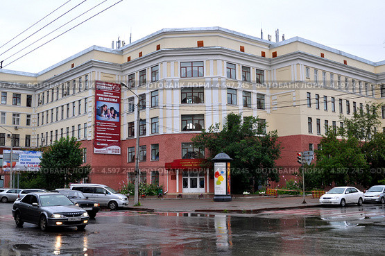 Красноярский государственный медицинский университет (2011 год). Редакционное фото, фотограф Анна Мартынова / Фотобанк Лори