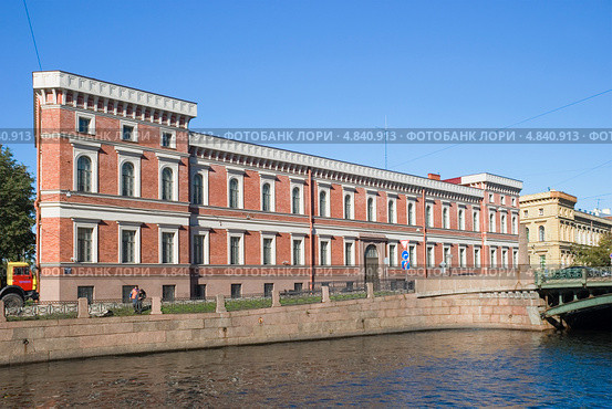 Крюковские казармы (Флотский экипаж). Санкт-Петербург (2012 год). Редакционное фото, фотограф Александр Щепин / Фотобанк Лори