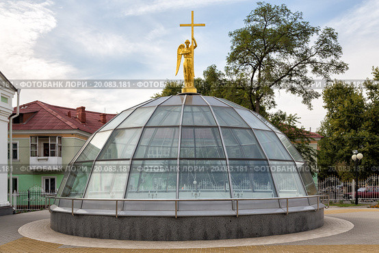 Купол над "пещеркой" Иоасафа Белгородского (2015 год). Стоковое фото, фотограф Сергей Лаврентьев / Фотобанк Лори