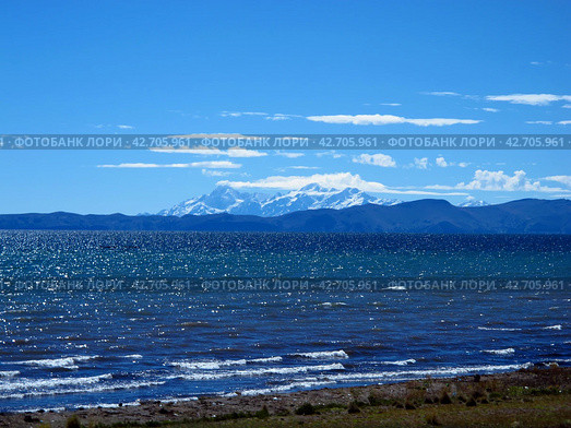 Lake Titicaca in Andes, Peru and Bolivia (2011 год). Стоковое фото, фотограф Сергей Стрелков / Фотобанк Лори