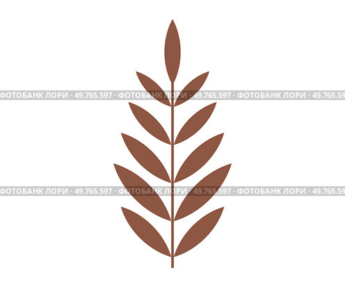 Leaves vector illustration. Cultivating garden is art, nurturing growth leaves and botanical wonders Organic greenery symbolizes unspoiled naturalness flourishing environment The leaves concept. Leaves. Leaves grow and intertwine, creating verdant tapestry in garden. Стоковая иллюстрация, агентство Ingram Publishing / Фотобанк Лори