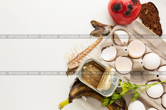 leftover food waste copy space. Стоковое фото, агентство Ingram Publishing / Фотобанк Лори