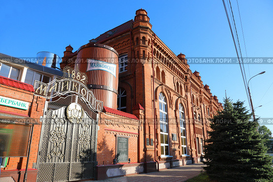 Легендарный пивоваренный завод в Майкопе (2020 год). Редакционное фото, фотограф Алексей Кузнецов / Фотобанк Лори