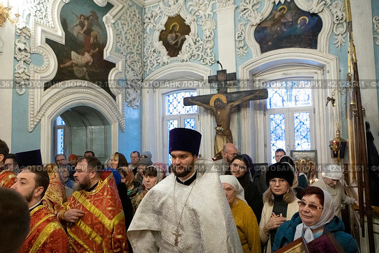 Леонид Вадимович Певень в Николо-Архангельском храме Балашихи в день хиротонии (2024 год). Редакционное фото, фотограф Дмитрий Неумоин / Фотобанк Лори