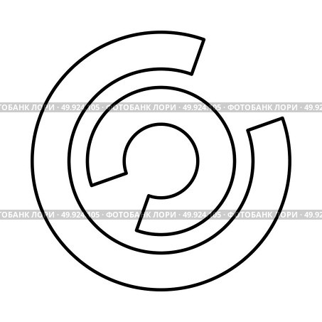 Load black icon . Стоковая иллюстрация, агентство Ingram Publishing / Фотобанк Лори