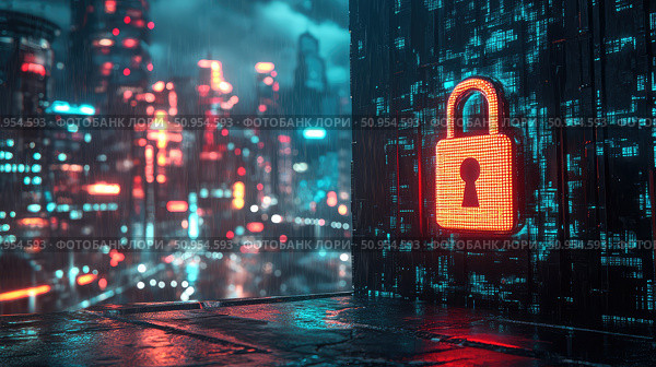 lock growing padlock ai generated. Стоковое AI-изображение, AI-художник Vectorwin / Фотобанк Лори