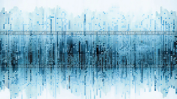 machinelearning big data white background ai generated. Стоковое AI-изображение, AI-художник Vectorwin / Фотобанк Лори