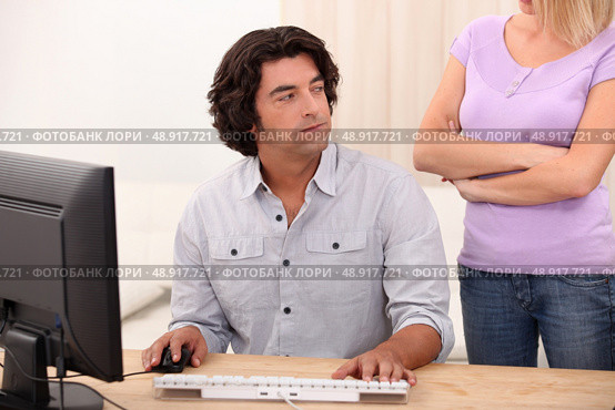 Male technical support. Стоковое фото, агентство Ingram Publishing / Фотобанк Лори