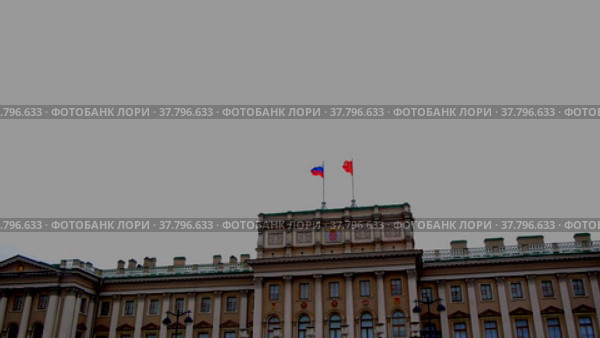 Мариинский дворец. Законодательное собрание Санкт-Петербурга (2022 год). Стоковое видео, видеограф Vanilla Decline / Фотобанк Лори