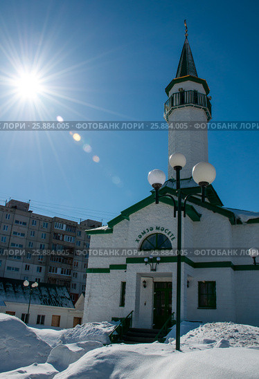 Мечеть "Хамза" в городе Уфе. Стоковое фото, фотограф Сергей Тагиров / Фотобанк Лори