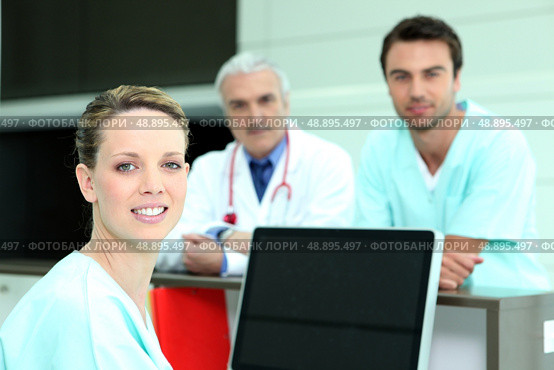 Medical professionals. Стоковое фото, агентство Ingram Publishing / Фотобанк Лори