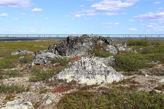 Месторождение лития Колмозеро. Мурманская область (2023 год). Редакционное фото, фотограф Анна Зеленская / Фотобанк Лори
