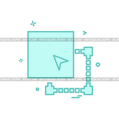 Minimize window icon design vector. Стоковая иллюстрация, агентство Ingram Publishing / Фотобанк Лори