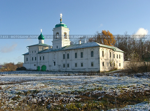Мирожский монастырь. Псков. Стоковое фото, фотограф Полина Столбушинская / Фотобанк Лори