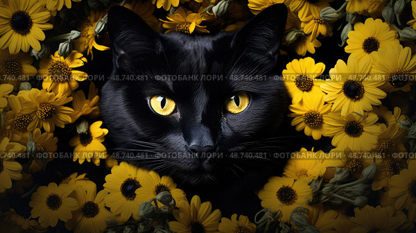 mischievous bouquet background ai generated. Стоковое AI-изображение, AI-художник Vectorwin / Фотобанк Лори