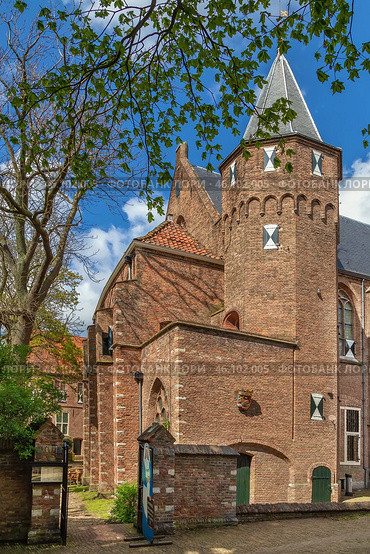 Monastery of St Agatha, Delft, Netherlands (2016 год). Стоковое фото, фотограф Boris Breytman / Фотобанк Лори