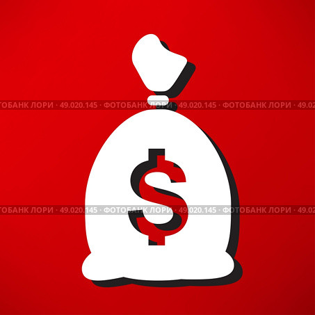 Moneybag icon. Стоковая иллюстрация, агентство Ingram Publishing / Фотобанк Лори