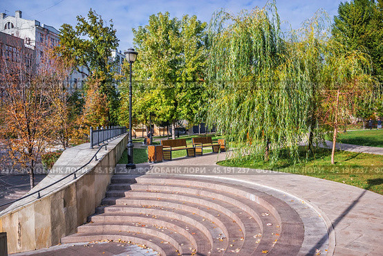 Московская хоральная синагога, Парк Горка, Большой Спасоглинищевский переулок, Москва. Стоковое фото, фотограф Baturina Yuliya / Фотобанк Лори