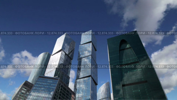 Московский международный деловой центр «Москва-Сити» (2015 год). Редакционное видео, видеограф Владимир Журавлев / Фотобанк Лори