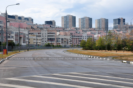 Москва. Ходынский бульвар (2012 год). Редакционное фото, фотограф Дмитрий Абушкин / Фотобанк Лори