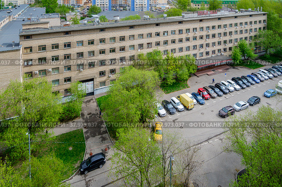 Москва, Хорошевское шоссе, 38, издательский дом "Красная Звезда" (2022 год). Редакционное фото, фотограф glokaya_kuzdra / Фотобанк Лори