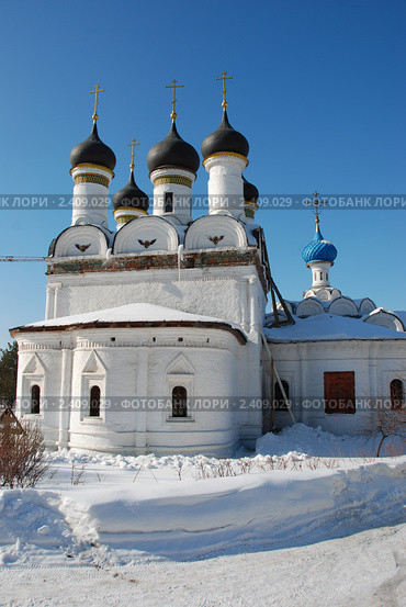 Москва. Церковь Покрова Пресвятой Богородицы в Братцево (2011 год). Стоковое фото, фотограф lana1501 / Фотобанк Лори