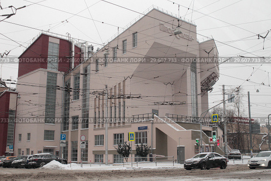 Москва, здание театра Романа Виктюка (2018 год). Редакционное фото, фотограф Дмитрий Неумоин / Фотобанк Лори