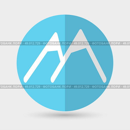 Mountain icon. Стоковая иллюстрация, агентство Ingram Publishing / Фотобанк Лори