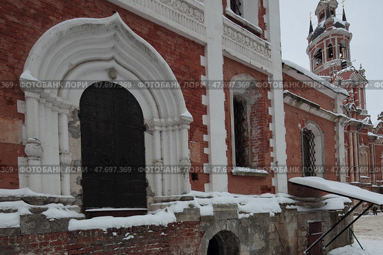 Можайск Ново-Никольский собор зимой (2019 год). Редакционное фото, фотограф Дмитрий Неумоин / Фотобанк Лори