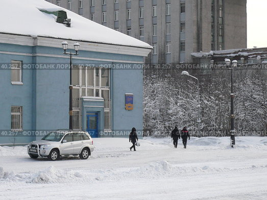 Мурманск Морской вокзал (2007 год). Стоковое фото, фотограф Игорь Осадчий / Фотобанк Лори