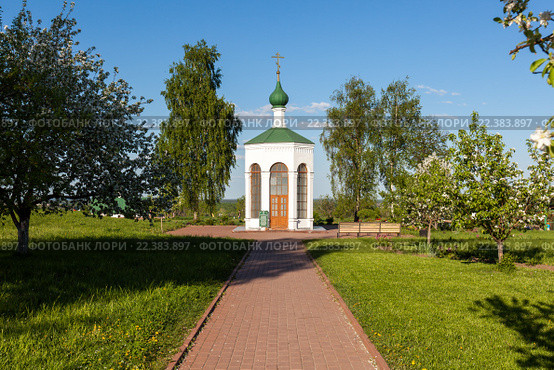 Муром. Спасский мужской монастырь. Часовня-костница. (2014 год). Стоковое фото, фотограф Илья Бесхлебный / Фотобанк Лори