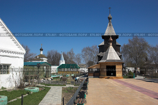 Муром. Церковь Сергия Радонежского. Троицкий монастырь (2009 год). Стоковое фото, фотограф Акимов Александр / Фотобанк Лори