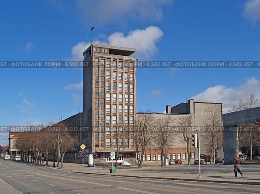 Музыкальный театр в Клайпеде, Литва (2012 год). Редакционное фото, фотограф Ирина Борсученко / Фотобанк Лори