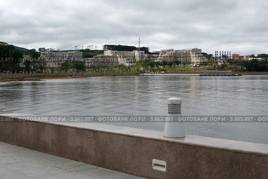 Набережная бухты Аякс. Владивосток. (2012 год). Стоковое фото, фотограф Алексей Гусев / Фотобанк Лори