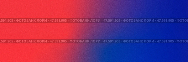Насыщенный глубокий алый или сапфирово-синий абстрактный фон с зернистой текстурой. Смелая цветовая градиентная смесь. Дизайн для постера, открытки, современного искусства. Яркий, живой контраст. Широкая панорама. Стоковая иллюстрация, иллюстратор ФотоИнтеллект / Фотобанк Лори